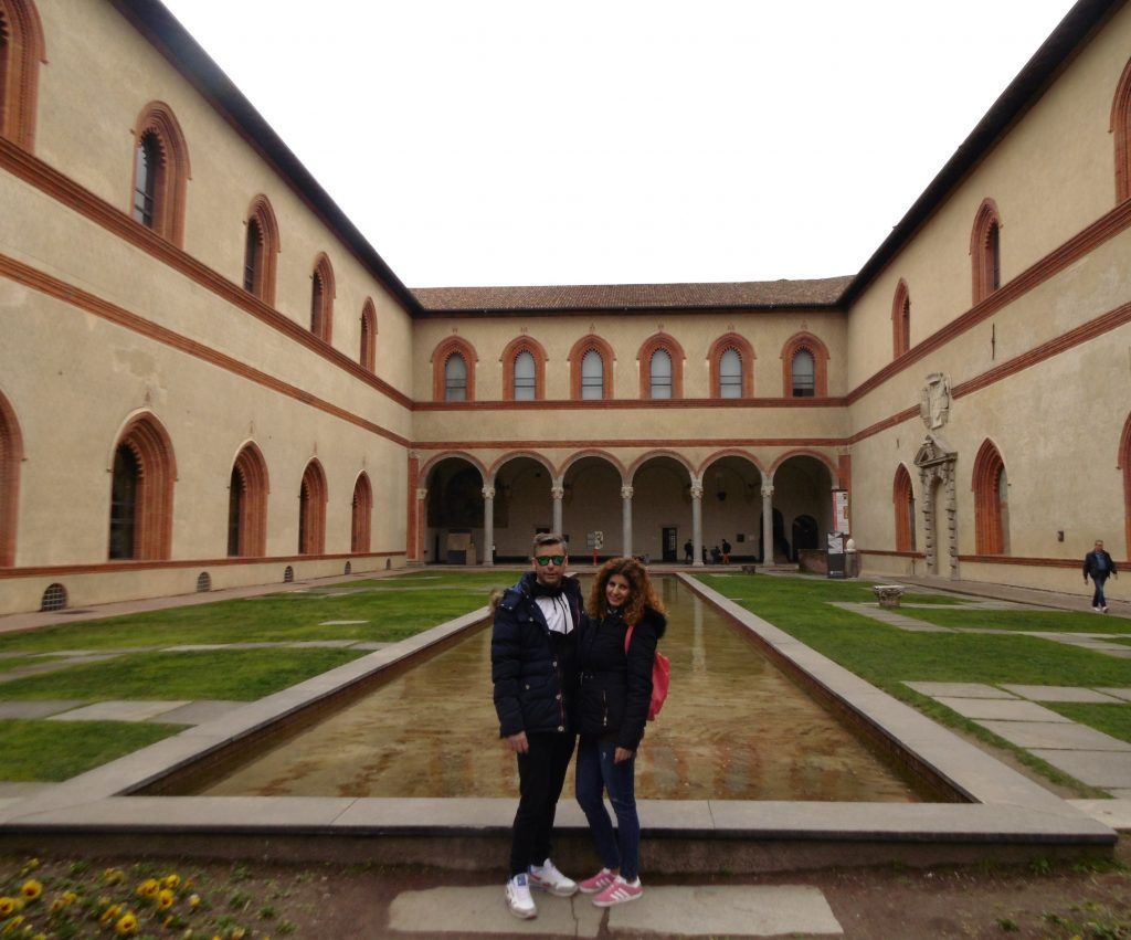 Interior Castillo Sforzesco. Anabmon