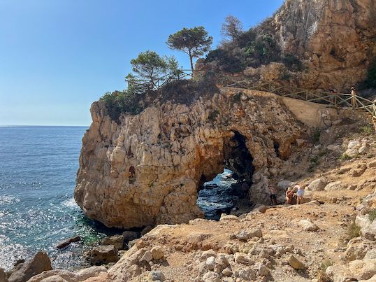 Cala Moraig. Anabmon