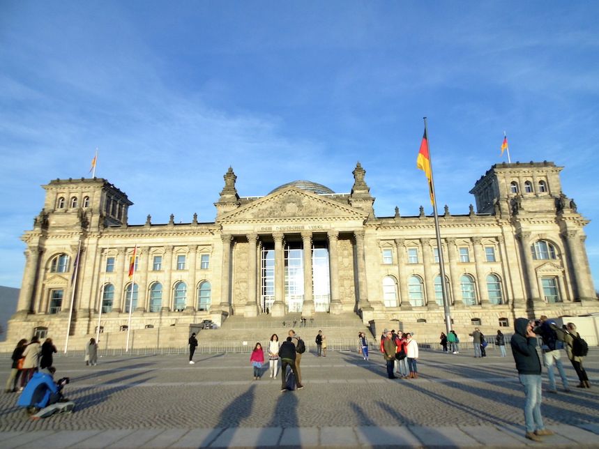 Edificio del Reichstag en Berlin