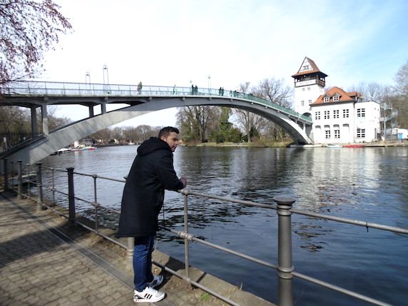 A orillas del río Spree en Berlin