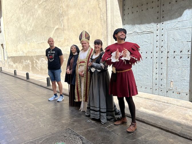 Actores ruta Borja. Anabmon