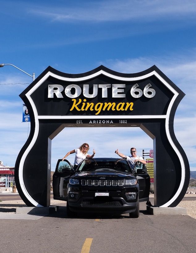 Parada en Kingman. Anabmon