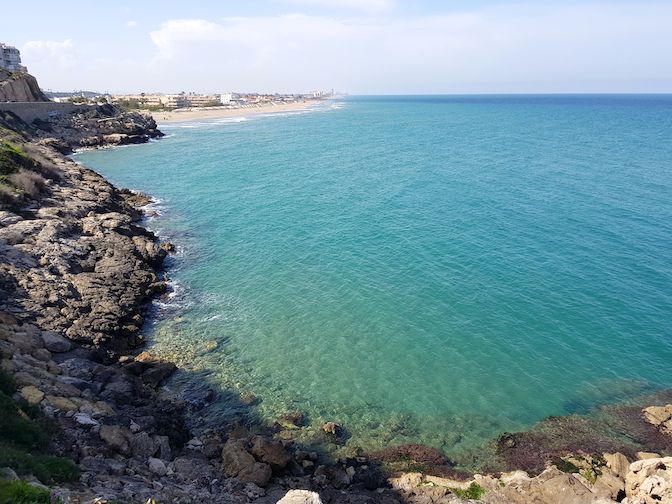 Vistas desde el paseo del Faro de Cullera. Anabmon