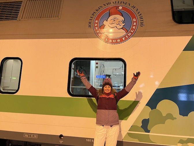 Tren Santa Claus Express. Anabmon