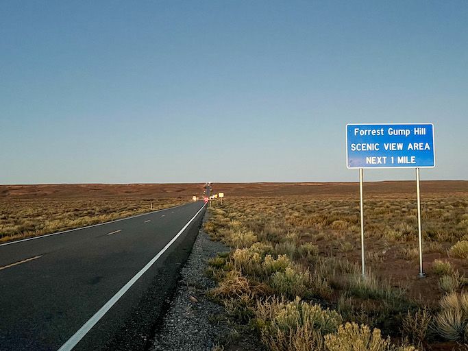 Forrest Gump Point. Anabmon